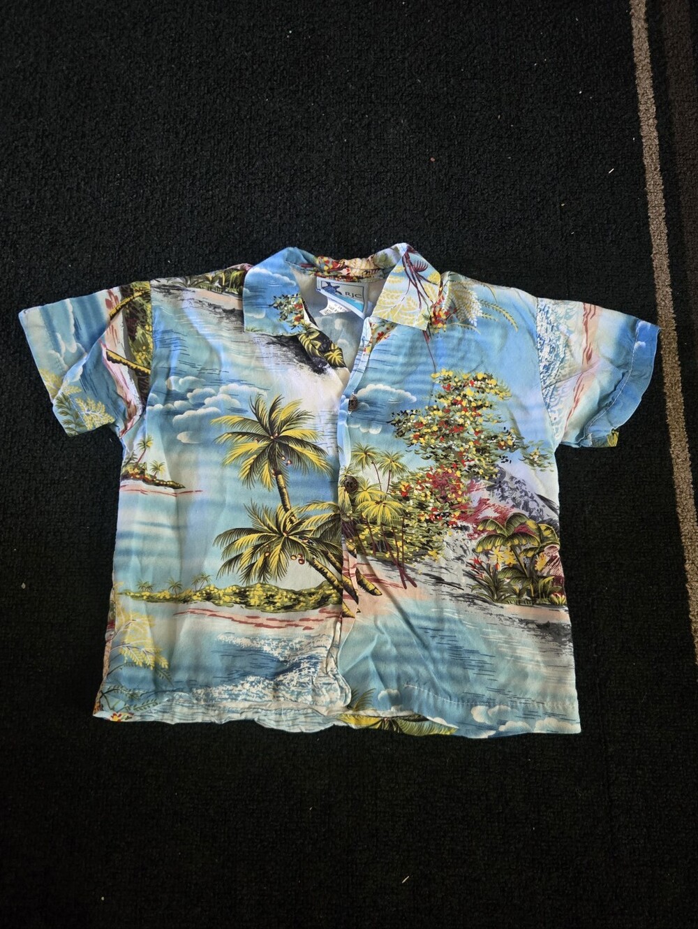 Tropical button up shirt